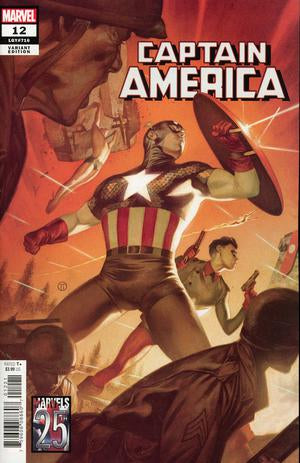 CAPTAIN AMERICA #12 TEDESCO MARVELS 25TH TRIBUTE VAR