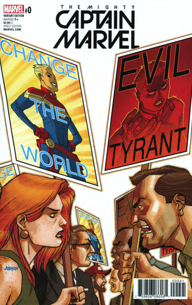 MIGHTY CAPTAIN MARVEL #0 COVER D DAVE JOHNSON VARIANT