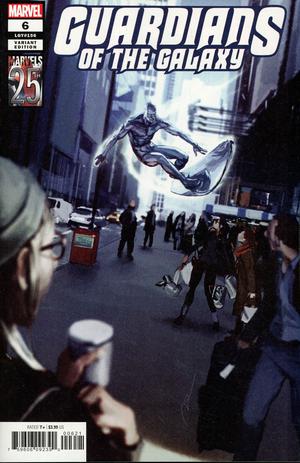 GUARDIANS OF THE GALAXY #6 PAREL MARVELS 25TH TRIBUTE VAR