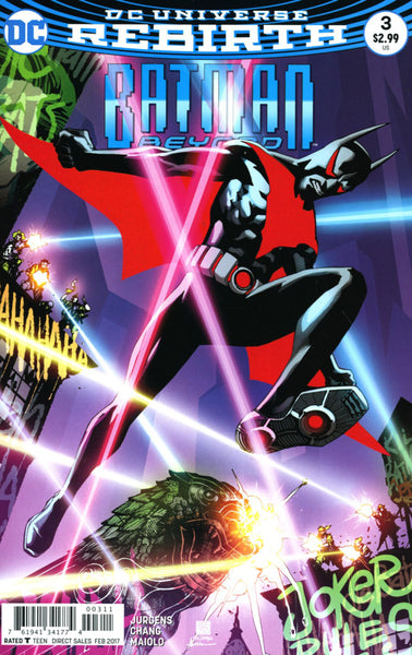 BATMAN BEYOND #3 VOL 6 COVER A 1st PRINT