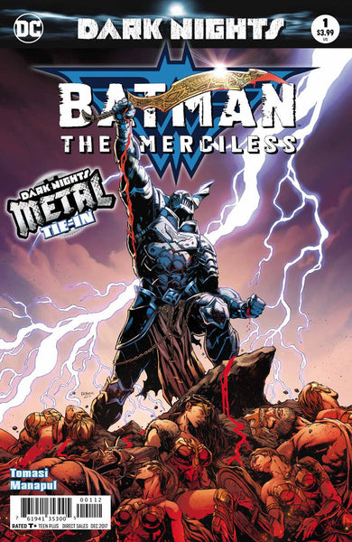 BATMAN THE MERCILESS #1 (METAL) FOIL STAMPED COVER
