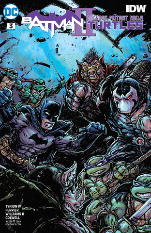 BATMAN TEENAGE MUTANT NINJA TURTLES II #3 (OF 6) VAR ED