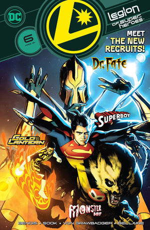 LEGION OF SUPER HEROES #6 2ND PGT
