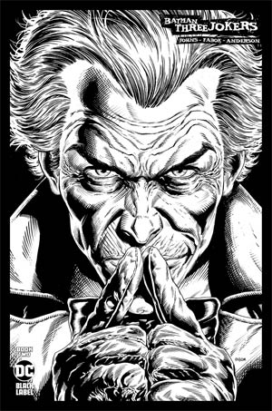 BATMAN THREE JOKERS #2 (OF 3) INC JASON FABOK B&W VAR