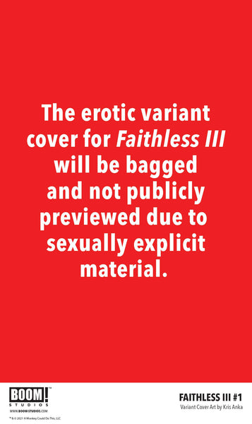 FAITHLESS III #1 CVR B EROTIC VAR ANKA (MR)