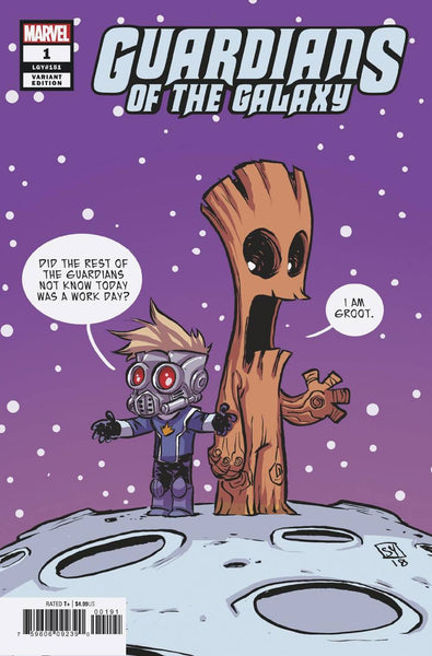 GUARDIANS OF THE GALAXY #1 YOUNG VAR