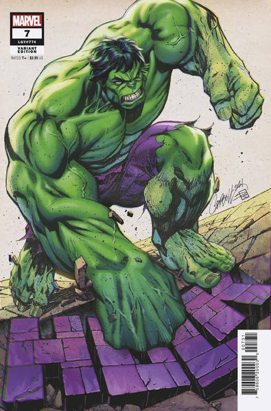 HULK #7 J SCOTT CAMPBELL VAR