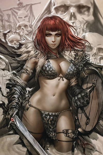 VAMPIRELLA RED SONJA #1 DERRICK CHEW VIRGIN INCV