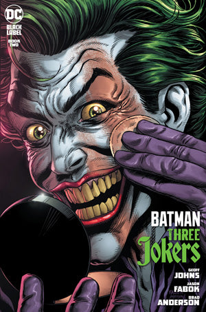 BATMAN THREE JOKERS #2 (OF 3) JASON FABOK MAKE UP JOKER