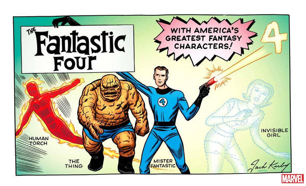 FANTASTIC FOUR #1 KIRBY HIDDEN GEM VAR