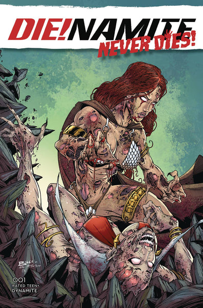 DIE!NAMITE NEVER DIES #1 CVR Q MCFARLANE HOMAGE BI