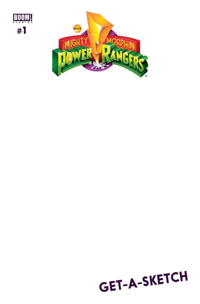 MIGHTY MORPHIN POWER RANGERS #1 BLANK VAR