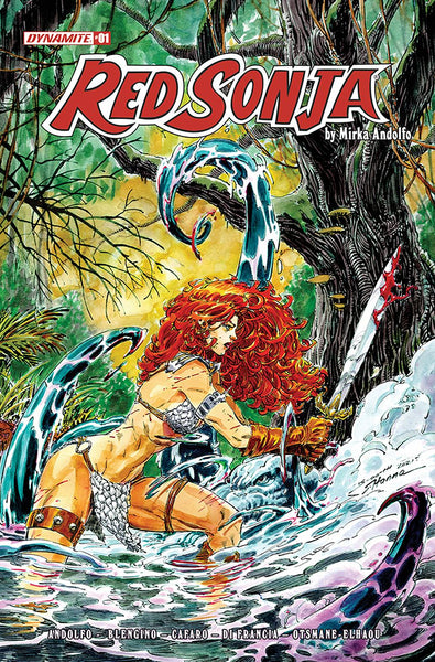 RED SONJA (2021) #1 CVR G INCV BOOTH ORIG ART