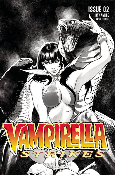 VAMPIRELLA STRIKES #2 CVR H INCV SEGOVIA B&W