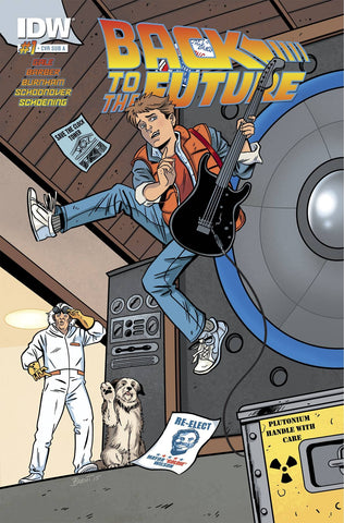 BACK TO THE FUTURE #1 (OF 5) SUB A CVR B
