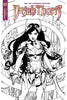 DEJAH THORIS #1 CVR E 10 COPY MCKONE B&W INCV