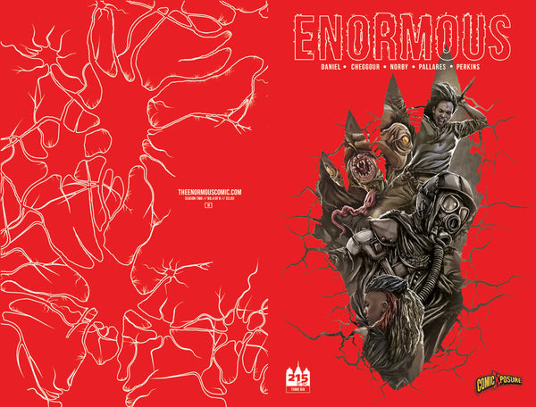 ENORMOUS #10 COMICXPOSURE RED EDITION