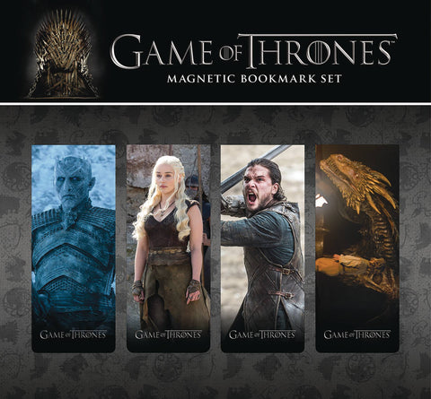 GAME OF THRONES MAGNETIC BOOK MARK SET 3 (C: 1-0-0)
