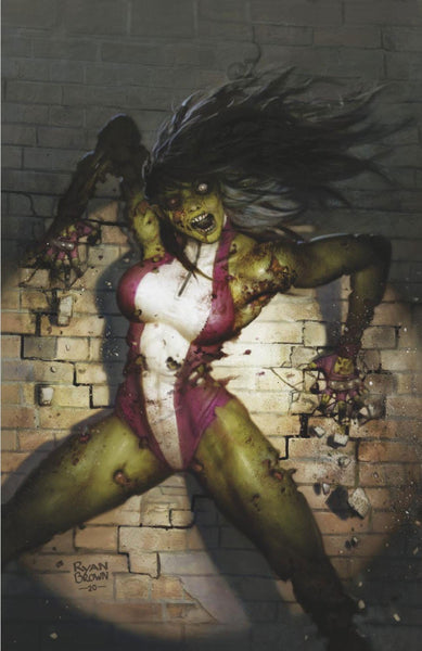 MARVEL ZOMBIES RESURRECTION #1 RYAN BROWN 2 PACKS EXCLUSIVE