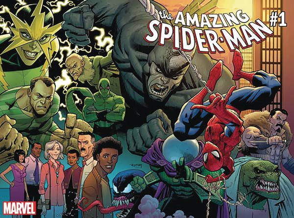 AMAZING SPIDERMAN #1 DF SGN ROMITA SR