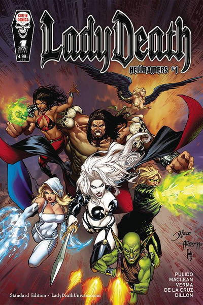 LADY DEATH HELLRAIDERS #1 STANDARD CVR