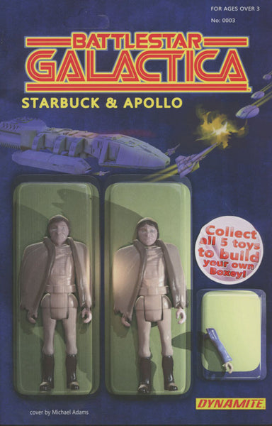 BATTLESTAR GALACTICA VOL 3 #3 CVR B ADAMS ACTION F