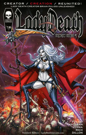 LADY DEATH EXTINCTION EXPRESS #1 STANDARD ED