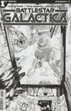 BATTLESTAR GALACTICA VOL 6 #1 VARIANT E B&W SKETCH SANCHEZ