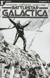 BATTLESTAR GALACTICA VOL 6 #1 VARIANT F B&W SKETCH GUICE
