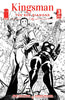 KINGSMAN RED DIAMOND #3 (OF 6) CVR B B&W GREENE (MR)