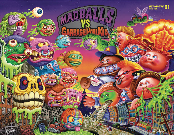 MADBALLS VS GARBAGE PAIL KIDS #1 CVR E SIMKO &