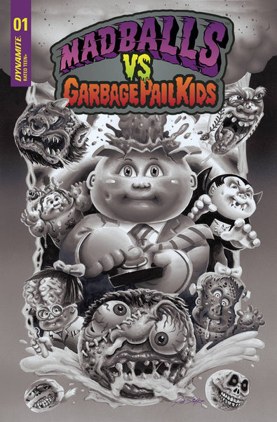 MADBALLS VS GARBAGE PAIL KIDS #1 CVR G INCV SIMKO B&