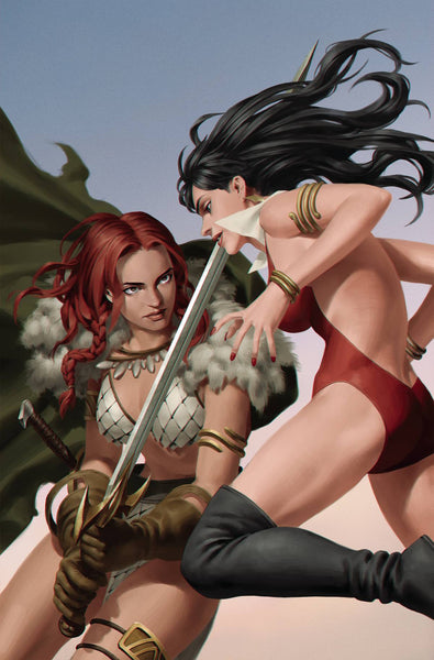 VAMPIRELLA VS RED SONJA #2 CVR J LINSNER VIRGIN