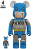 BATMAN TDKR THE DARK KNIGHT TRIUMPHANT 100% & 400% BEA 2PK BEARBRICK