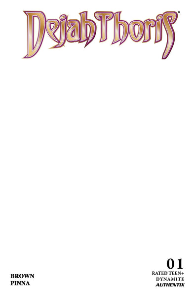 DEJAH THORIS (2023) #1 CVR H BLANK AUTHENTIX