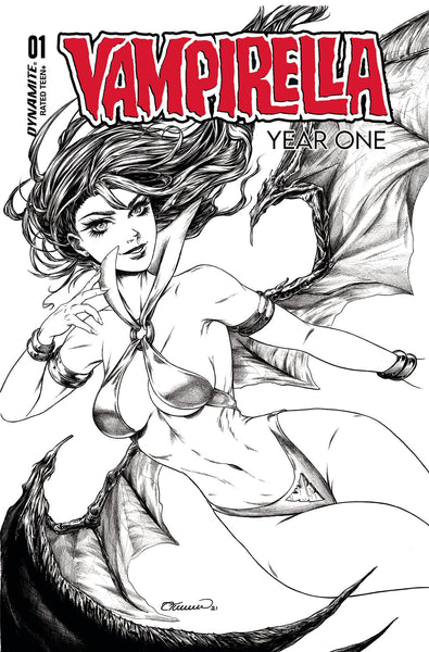 VAMPIRELLA YEAR ONE #1 CVR L INCV TURNER B&W