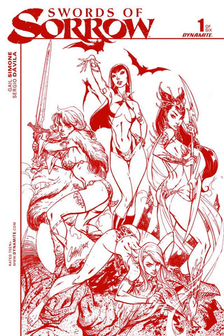 SWORDS OF SORROW #1 1:50 CAMPBELL BLOOD INCENTIVE