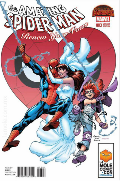 AMAZING SPIDER-MAN RENEW YOUR VOWS #3 LA MOLE TODD EXCLUSIVE