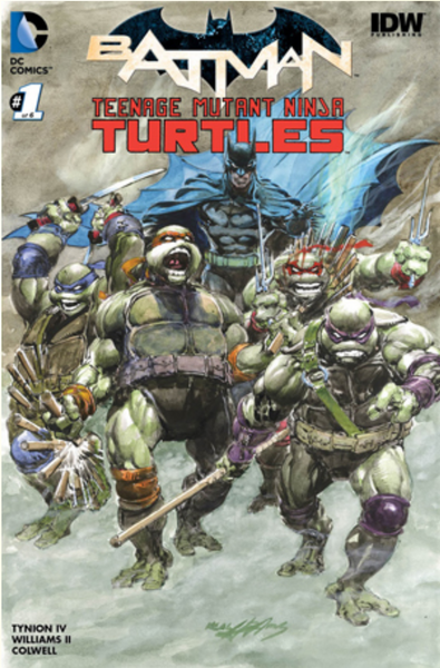 BATMAN TEENAGE MUTANT NINJA TURTLES #1 (OF 6) DYNAMIC FORCES EXC