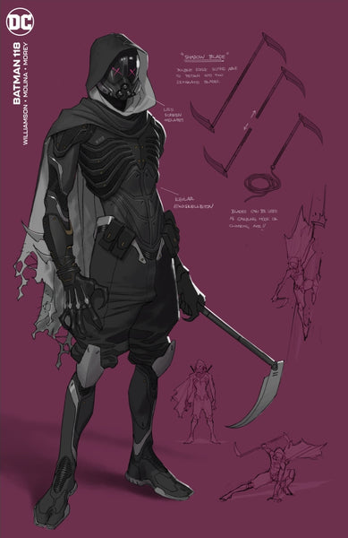 BATMAN #118 JORGE MOLINA DESIGN EXCLUSIVE