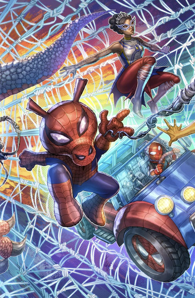 EDGE OF SPIDER-VERSE #4 (OF 5) ALAN QUAH VIRGIN EXCLUSIVE