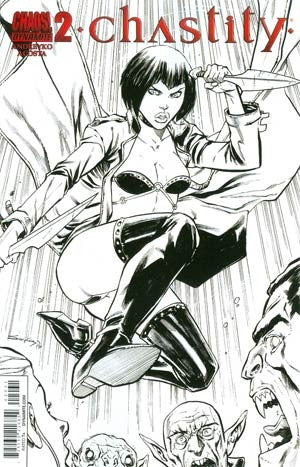 Chastity #2 Incentive Tim Seeley Black & White Cover