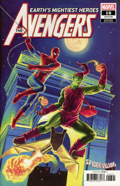 AVENGERS #16 HILDEBRANDT SPIDER-MAN VILLAINS VAR