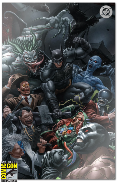 ABSOLUTE BATMAN #22 FELIX LEON FOIL VIRGIN SDCC EXCLUSIVE