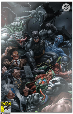 ABSOLUTE BATMAN #22 FELIX LEON FOIL VIRGIN SDCC EXCLUSIVE