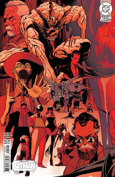 ABSOLUTE BATMAN #25 CVR I NICK DRAGOTTA MIDDLE CONNECTING CARD STOCK VAR