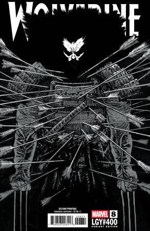 WOLVERINE #8 2ND PTG DANIEL WARREN JOHNSON VAR