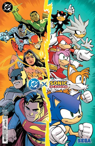 DC X SONIC THE HEDGEHOG #1 (OF 5) CVR B ETHAN YOUNG CARD STOCK VAR