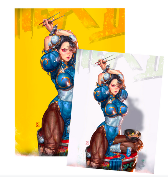 STREET FIGHTER #1 KYUYONG EOM SDCC 2 PACK EXCLUSIVE SET