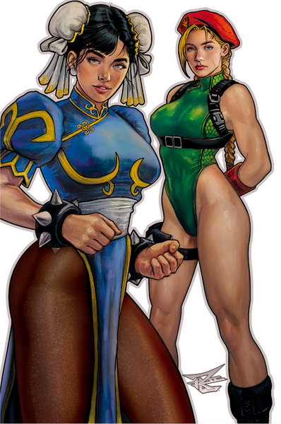 STREET FIGHTER #1 RON LEARY VIRGIN EXCLUSIVE